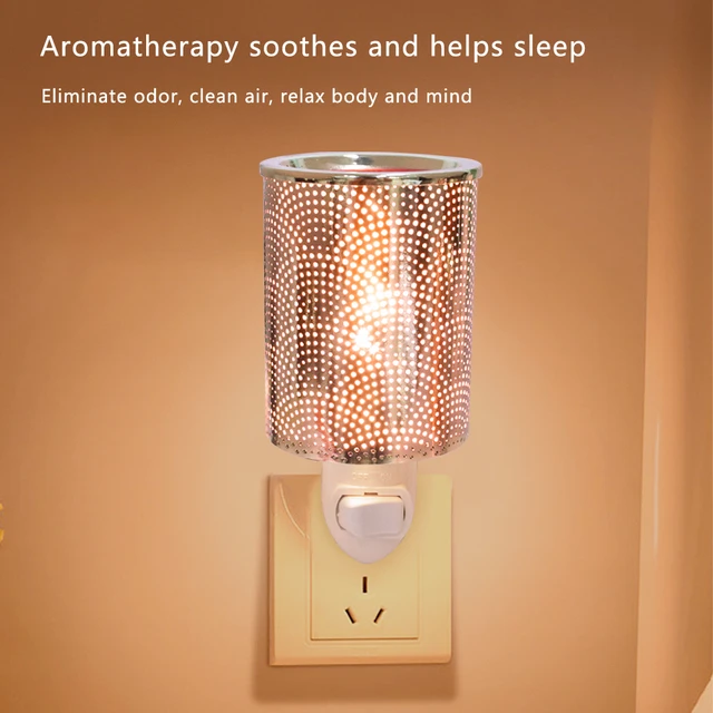 Rose Gold & Grey Ceramic Electric Wax Melter & Warmer