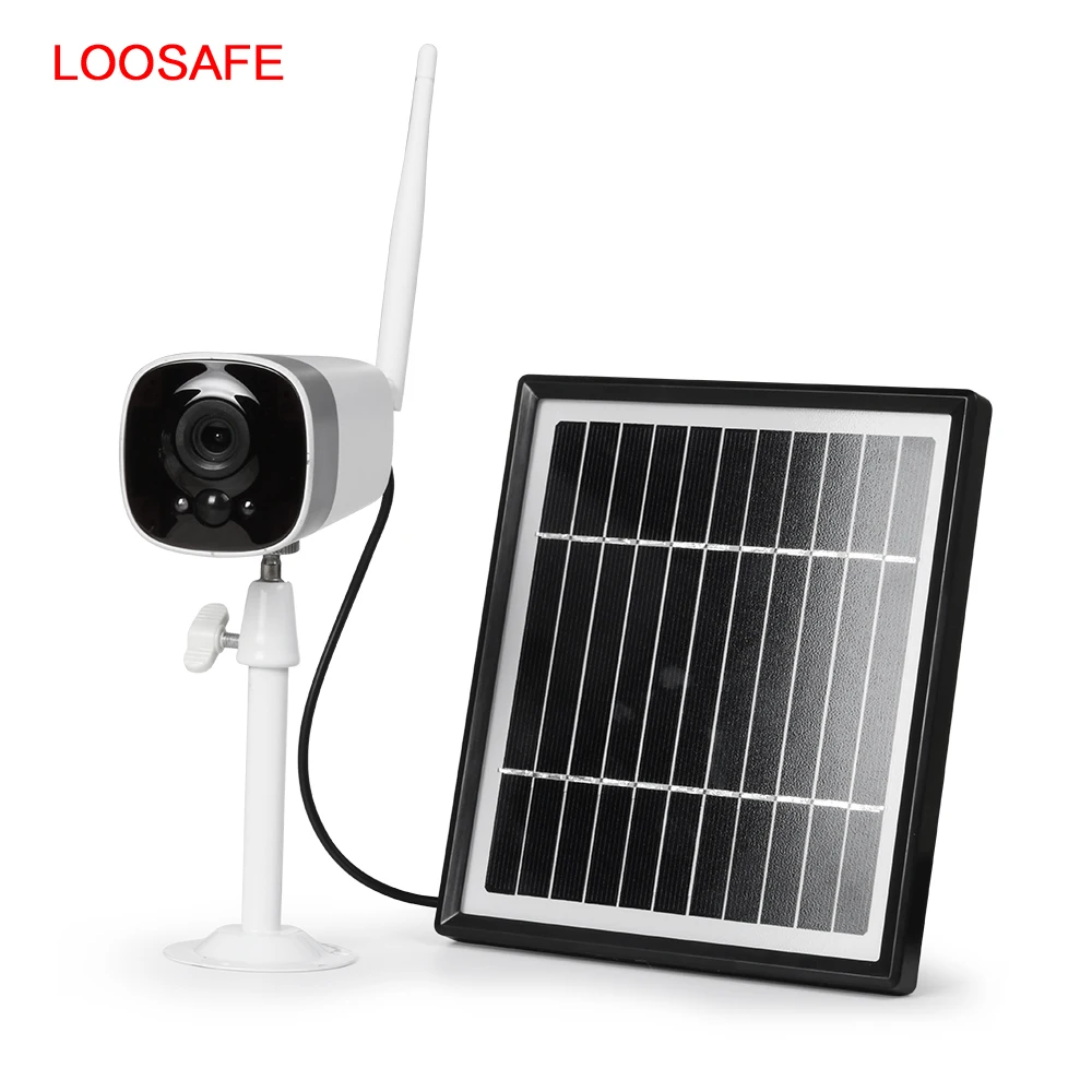 1080P Солнечная Wifi ip-камера перезаряжаемая батарея уличная HD двухсторонняя аудио-видео ИК Водонепроницаемая беспроводная система видеонаблюдения