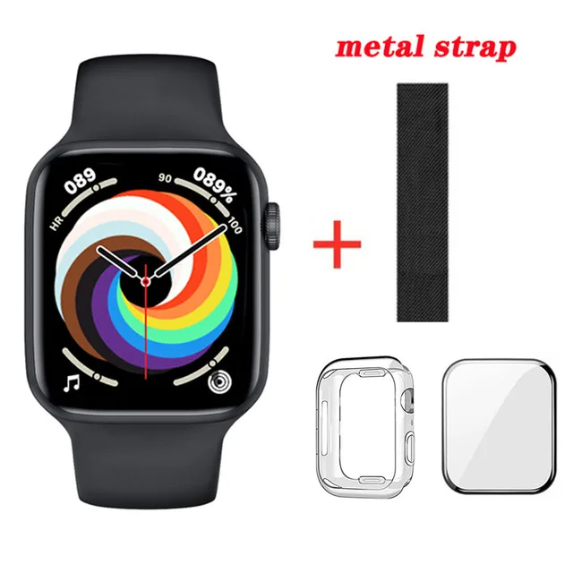 2021 IWO 13 PRO Watch 7 T500 Smart Watch Series 7 DIY Dials Heart Rate BT Call Men Women Sport Smart Watch PK X8MAX HW22 W46 W37 