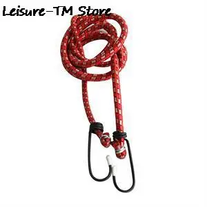 1.5M 1 Stretch Car Luggage Roof Rack Strap Hooks Elastic Bungee Cords Hooks lightweight Bikes Rope Tie bungee cords