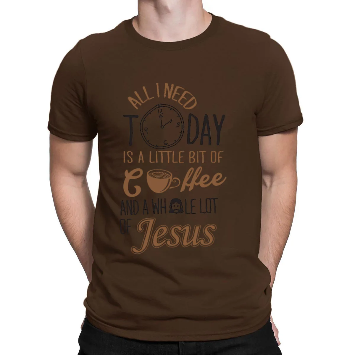 Jesus coffee, христианская команда, футболка с Иисусом, топ, хлопок, создание, лучшая футболка для мужчин, высокое качество, стильный анларах, Летний стиль
