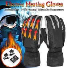2200mAh 4 режима регулируемые перезаряжаемые нагревательные перчатки с подогревом теплые перчатки Велоспорт катание на велосипеде зимняя грелка для рук