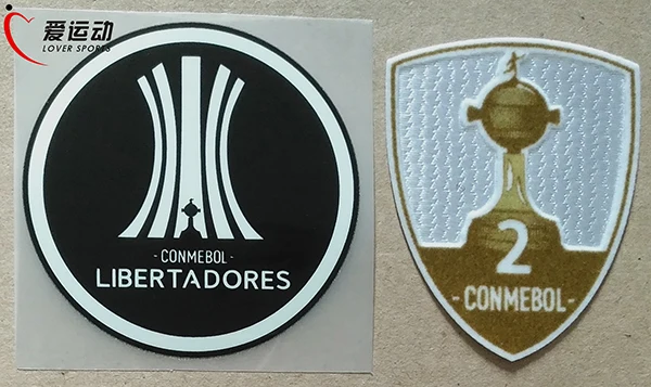 LIBERTADORES набор патчей COPA LIBERTADORES CONMEBOL TROPHY 2 LIBERTADORES футбольная нашивка