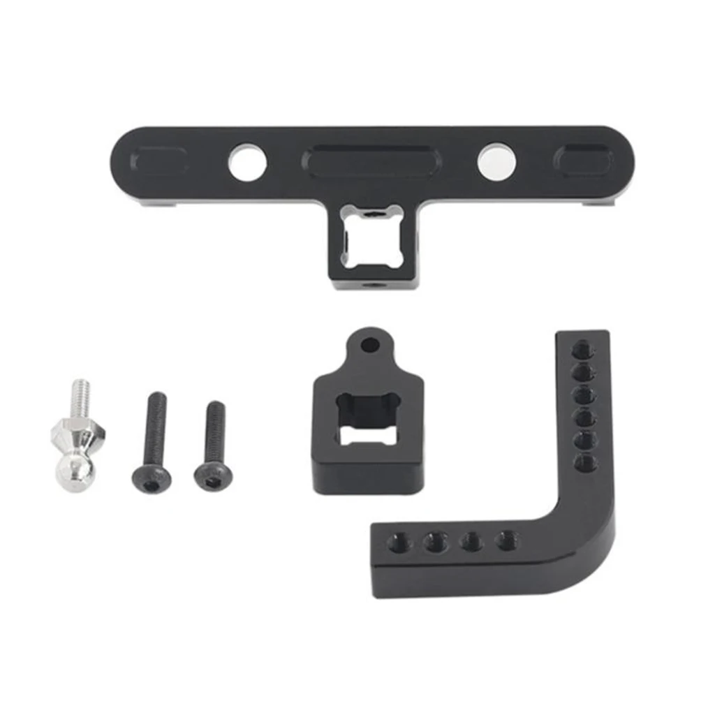 RC Drop Hitch Receiver Tail Hook For 1:10 Axial SCX10 90046 TRX4 Crawler Accs