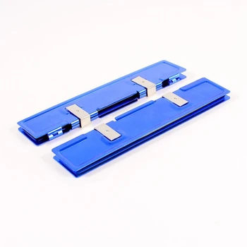 

2 Pcs Blue Aluminum Heatsink Shim Spreader Cooler Cooling for DDR RAM Memory
