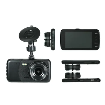 

Hot 3.6" Dual Lens Car DVR Dash Cam Camera Camcorder Vehicle Location / LED Night Vision / Motion Detection / Loop Recording