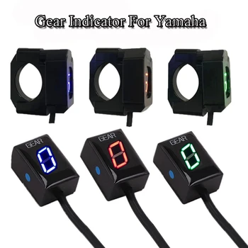 

Motorcycle 0-6 Speed Gear Display Indicator Ecu Plug Direct Mount Digital LED Gear Meter For Yamaha MT-125 YZF-R125 MT15 Xabre