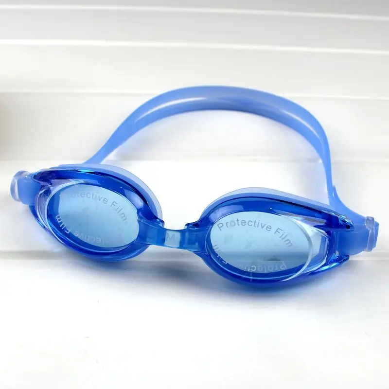 

Color Adult Goggles Anti-fog Men And Women Children Swimming Glasses Earplug Even Case One-piece Size Adjustable 753