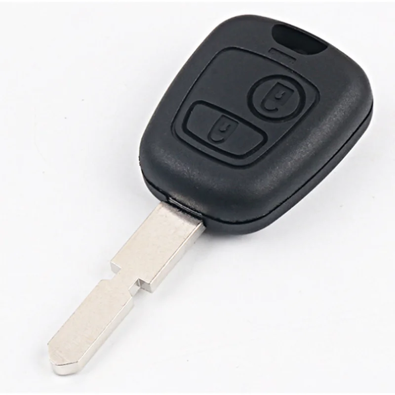 DAKATU 2 кнопки для peugeot 106 107 207 307 407 206 306 406 508 Замена дистанционный ключ чехол в виде ракушки запись Fob чехол Крышка
