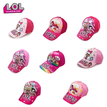 

Lol Surprise Doll Baseball Cap Summer Sun Peaked Cap Kids Baby Dolls Girls Toy Cartoon Hat Children Bithday Gift