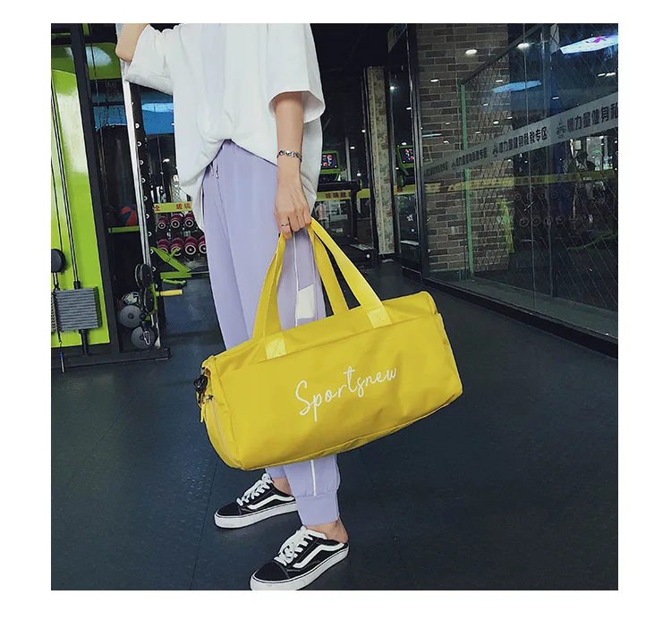 3 цвета, женская спортивная сумка, Мужская черная нейлоновая Водонепроницаемая спортивная сумка, независимая обувь, сумка для хранения багажа, сумка для путешествий на открытом воздухе