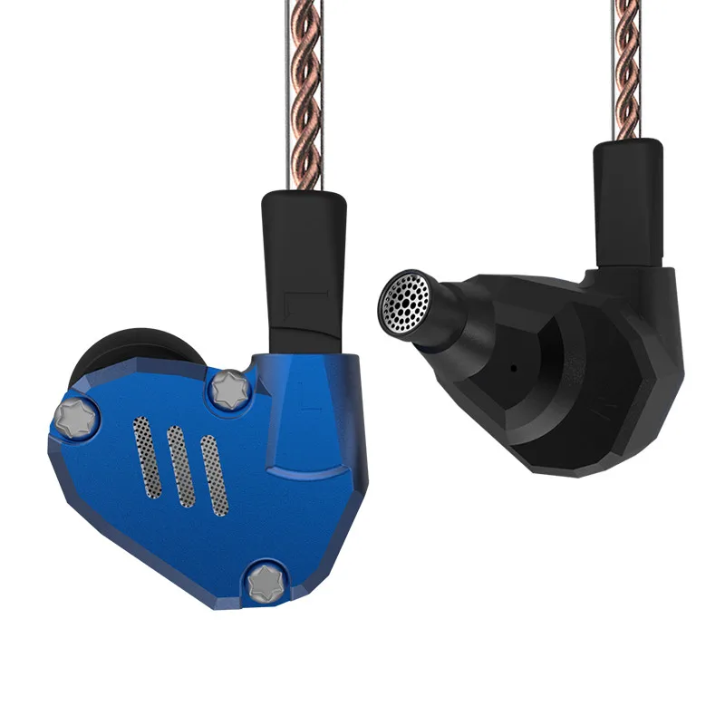 Kz Zs7 Earphones 4ba+1dd Hybrid In Ear 
