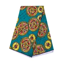 Африканская голландская ткань для вечерние платья настоящий воск Kwanzaa Новое поступление Анкара воск высокое качество
