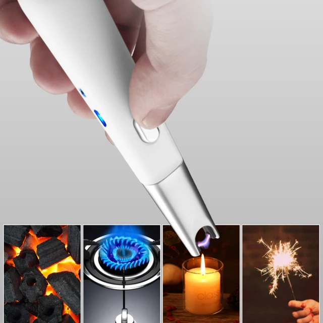 Accendino USB Ricaricabile GLAM - Al Plasma Senza Fiamma, Antivento, Per Cucina E Campeggio - Foto 5