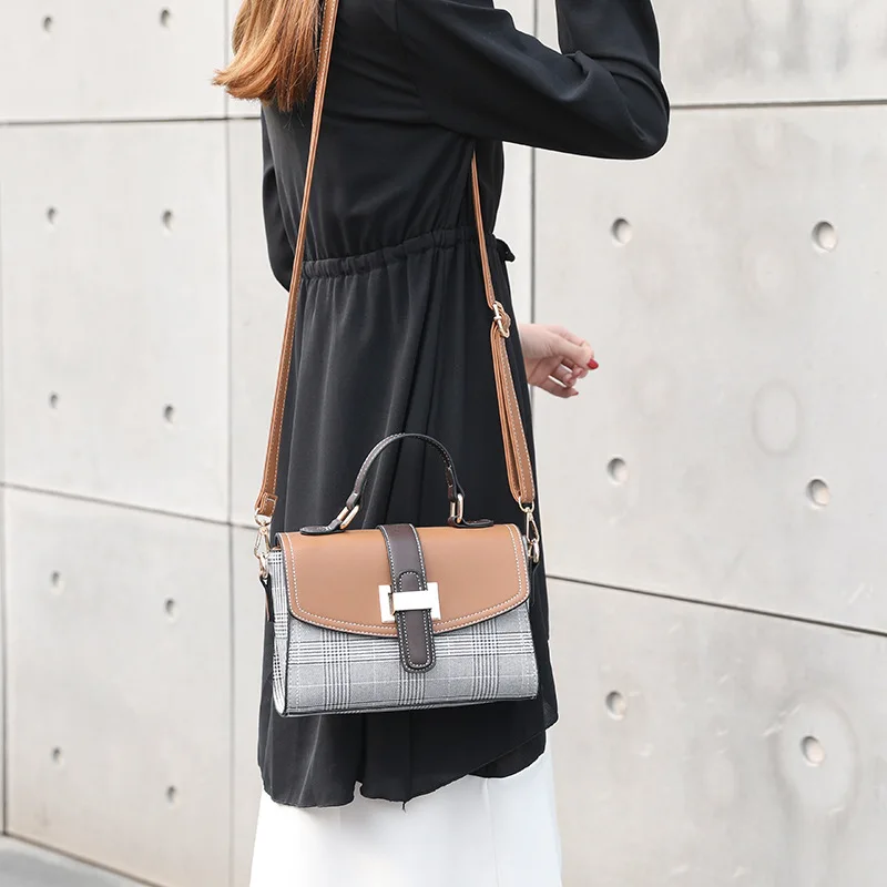 

2019 New Style Fashion Korean-style WOMEN'S Bag Women's Handbag Spring And Summer New Arrival Bag Simple Versatile Crossbody Bag
