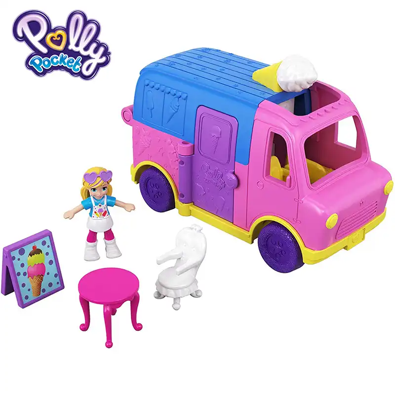 polly pocket bus