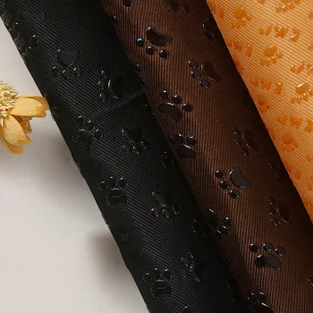 

50x150cm Imitation Silicone Dog Claw Printed DIY Sewing Craft Non-slip Fabric For Pet Cushion Functional Mat