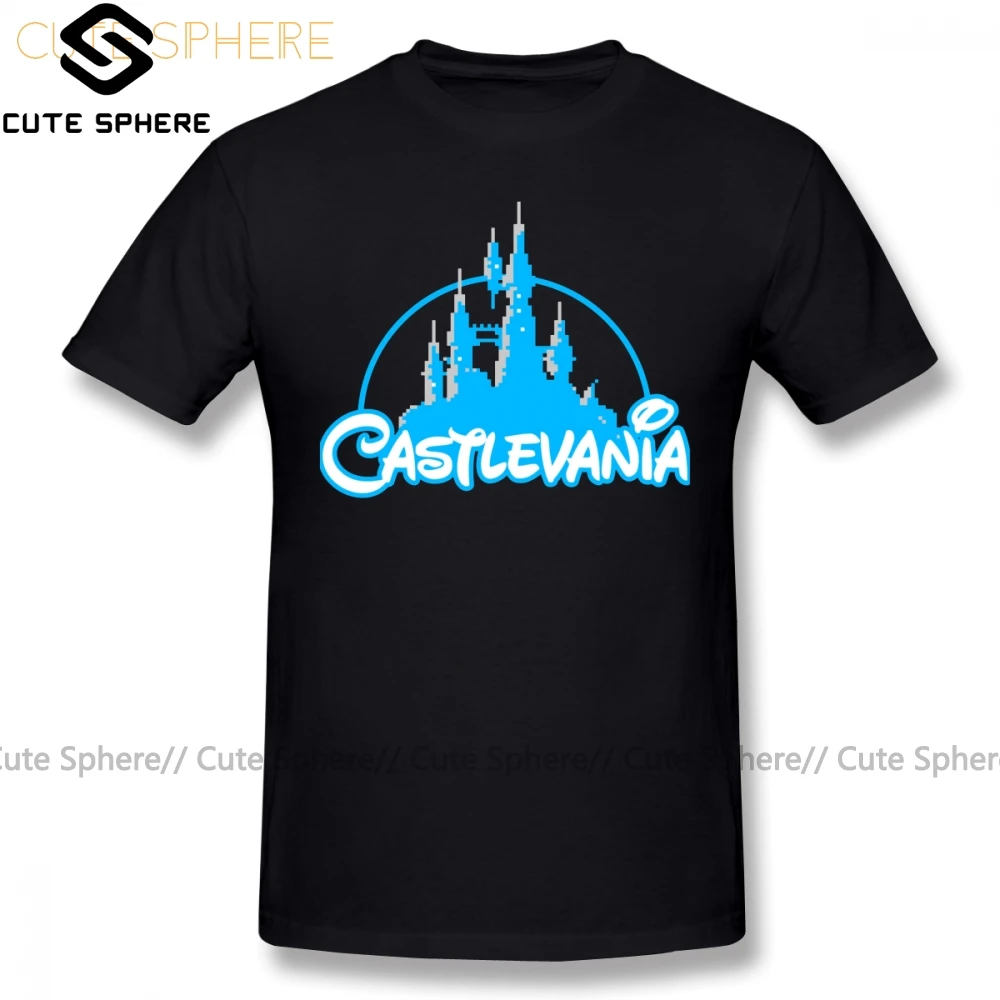Castlevania футболка Castlevania 4xl Рубашка с короткими рукавами футболка 100 хлопок модный Забавный принт человек футболка