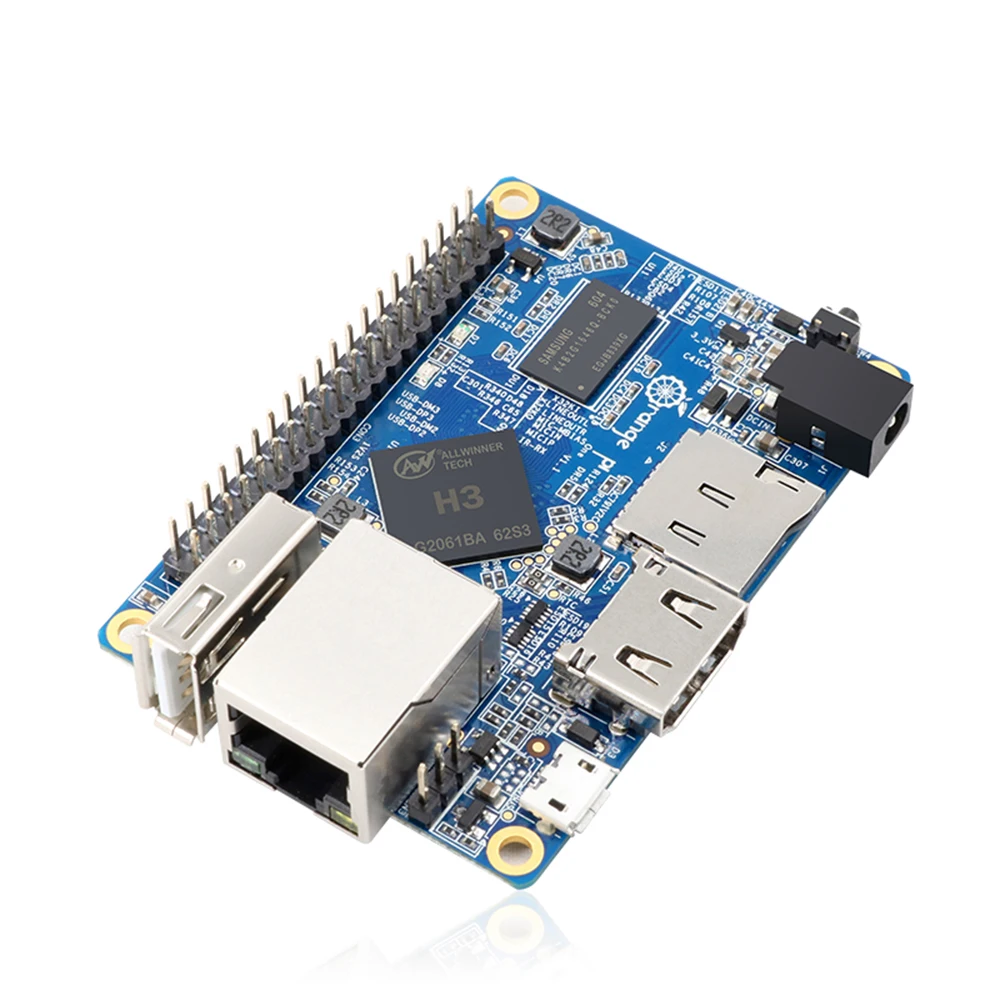 Orange Pi One H3 512 Мб четырехъядерный поддержка ubuntu linux и android mini PC OR1|Аксессуары для