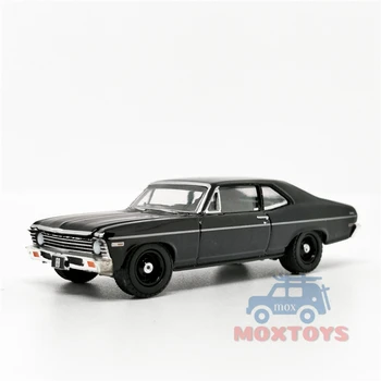

Greenlight 1:64 Black Bandit 1968 Chevrolet Nova Diecast Model Car Loose