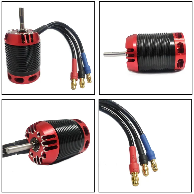 JDHMBD 450 3800KV-2222-3.2/3,5 мм бесщеточный двигатель для Trex 450 Вертолет