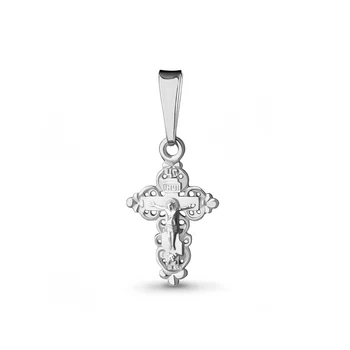 

Cross Orthodox AQUAMARINE without inserts Silver 925