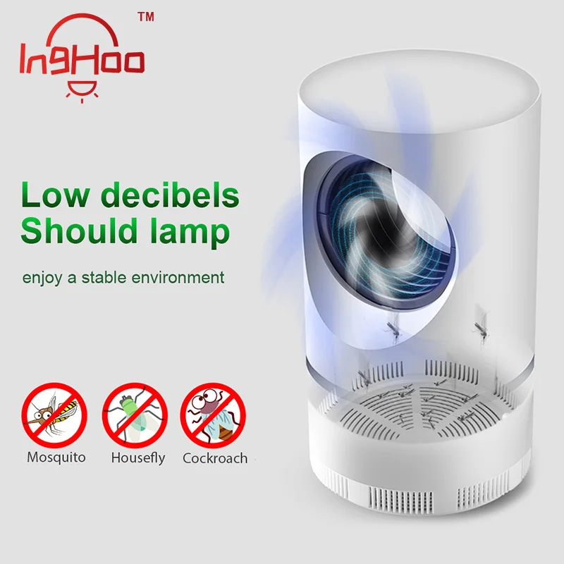 

IngHoo Electric LED Mosquito Lamps Fly Mosquito Trap Light Anti Mosquito Insect Repellent Killer Pest Control Insect