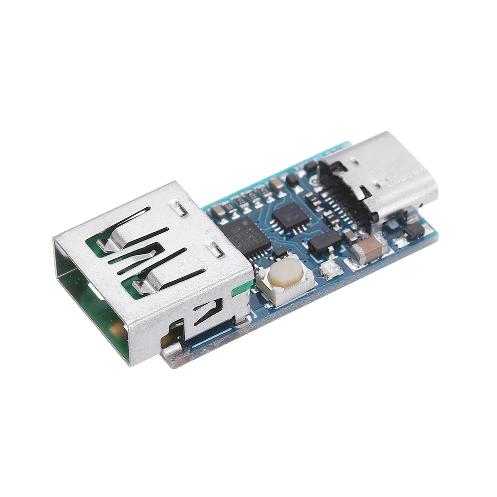 WEB-UPD005 PD DC Decoy PD2.0 3,0 плата быстрой зарядки с TYPE-C женской базой поддерживает линию E-Marker