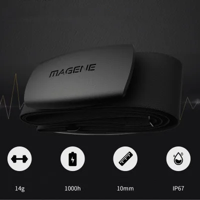 Heart rate chest strap ANT+ Bluetooth dual protocol code table mobile phone real-time monitor fitness running cycling