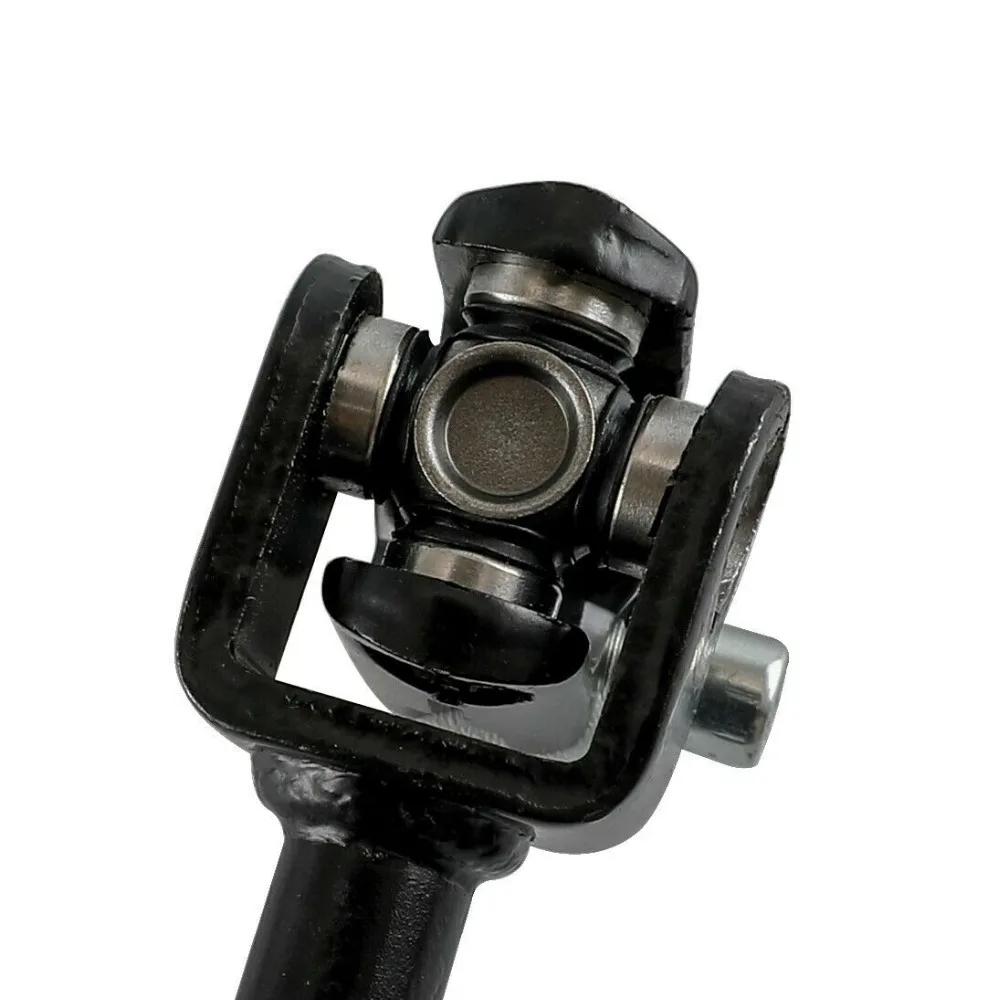 320MM Steering Gear Wheel Tie Rod Rack Pinion U Joint Tie Rod Adjustable Shaft Assembly Kit GO KART ATV UTV Buggy (4)