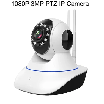 

Wifi IP Camera 1080P 3MP Smart Indoor Security Network Camera 360 PTZ Panorama Camera 3.6mm H.264 Night Vision Security Monitor