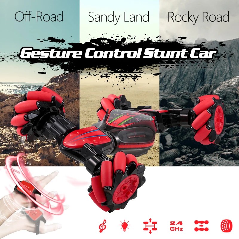 Управление жестами RC Twist Stunt Car машина на радиоуправлении внедорожный автомобиль
