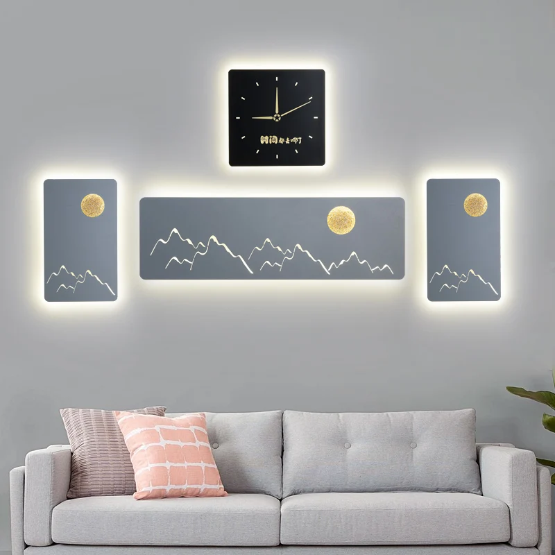 Modern LED wall light Scandinavian Sconces led bedroom bedside decoration corridor lamp living room | Лампы и освещение