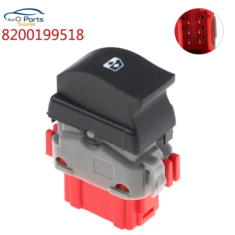 Interruttore Singolo Alzacristallo Passeggero Adatto Renault Master 2 Mk3 Movano Mk2 8200199518 8200502452