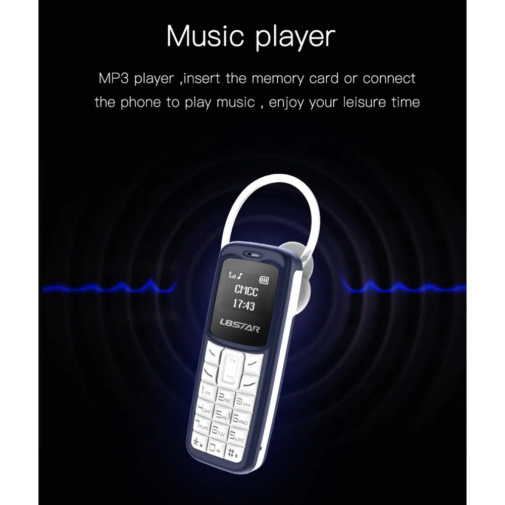 L8star BM30 телефон мини маленький размер мобильный телефон Bluetooth гарнитура Набор Карманный две sim-карты карманный мобильный телефон горячая распродажа