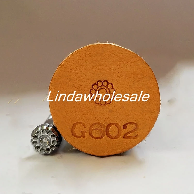 Инструмент для резьбы по коже G602/G605/G645/G878, металлический рабочий инструмент, печать для кожи