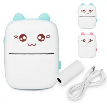 

Mini Photo Printer for Bluetooth Wireless High Resolution Peripage Pocket Mobile Phone Mini Portable Thermal Printer Phone Paper