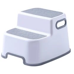 Lazychild crianças footstool criança treinamento urinal footstool banheiro fezes com macio não deslizamento alça
