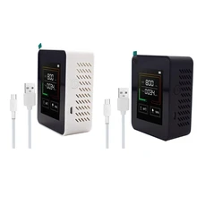 Misuratore di concentrazione di CO2 anidride carbonica rilevatore di CO2 Monitor di qualità dell'aria TVOC Tester di umidità della temperatura alta precisione