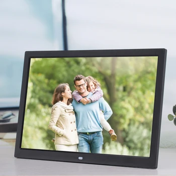 

New 15 Inch LCD High Definition 1280*800 Full Function Digital Photo Frame Electronic Album Picture Music Video
