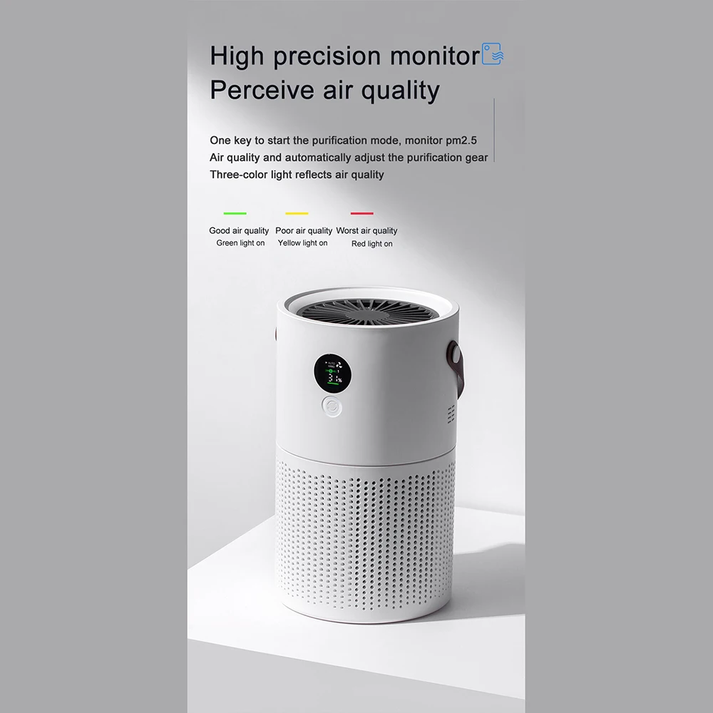 

Essential Oil Humidifier AP01 Air Ionizers Purifiers HEPA Filters Three Gears Adjustment 5W Fragrance For Home Desktop 10000mAh