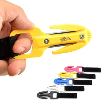 

1pc Portable Diving Cutting Knife Diving Snorkeling Safety Secant Cutting Knife Hand Line Cutter Diving Equipment SF