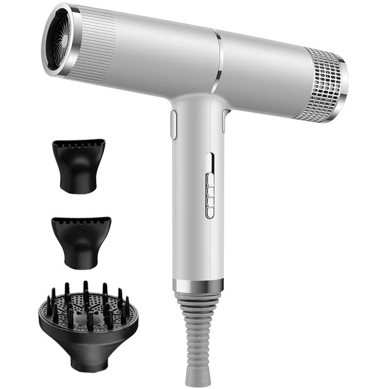Professional Hair Dryer Hot Cold Wind Anion Blower Strong Power Styling Salon Hairdryer Fast Drying With Diffuser Nozzle Mouth