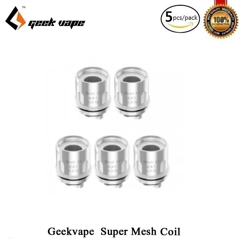5 шт./лот GeekVape супер сетчатая катушка IM для щита бака аэро бак Aero сетчатый 0 4 Ом 15 2