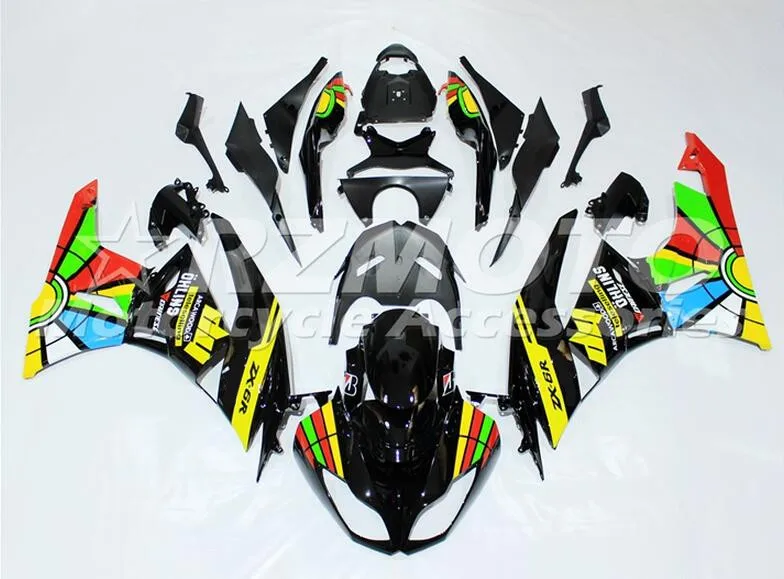 

Injection Mold New ABS fairing kit Fit for Kawasaki ZX6R 2009 2010 2011 2012 fairings ZX-6R 09 10 11 12 Ninja 636 cool style