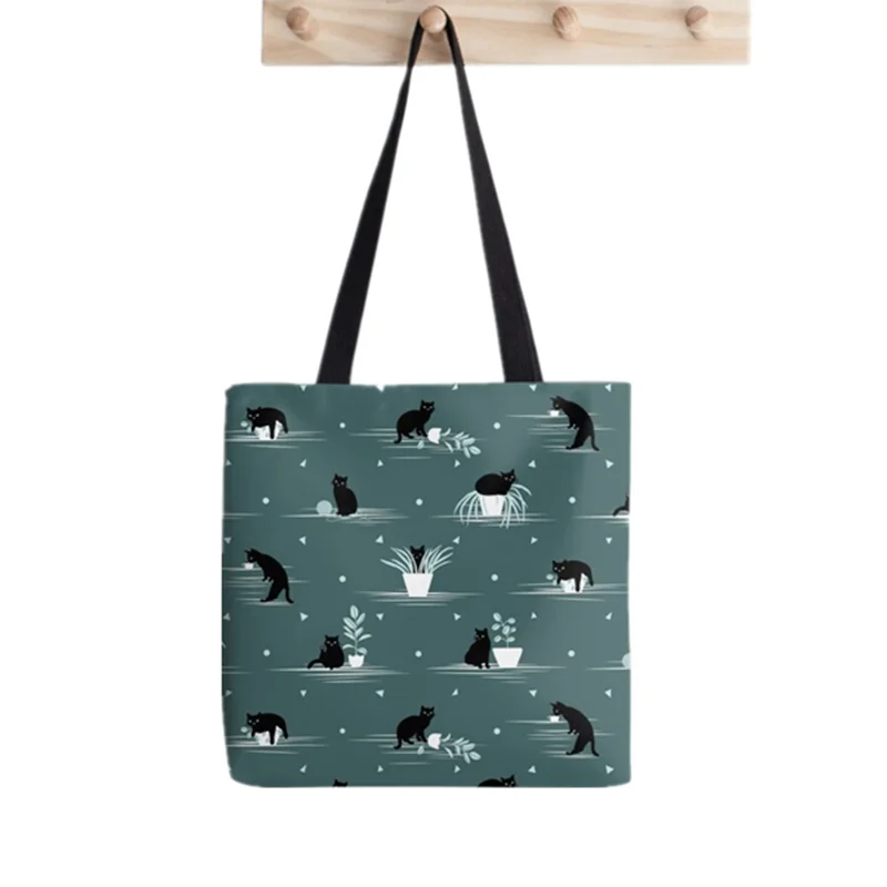 Shopper Watermelons in the dark Throw Printed Tote Bag women Harajuku shopper handbag girl Shoulder shopping bag Lady Canvas Bag