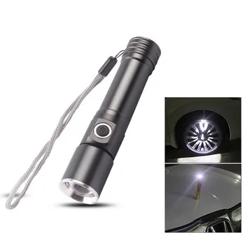 

Mini Magnet Q5 led Flashlight Adjustable focus 1600 Lumen flash light Tactical linterna Zoomable lanterna Torch lamp for camping
