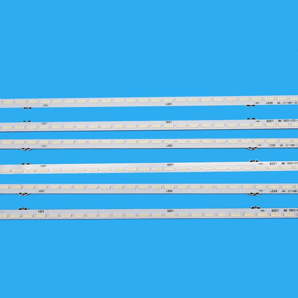 Kit Pcs 36led 340 mm Led Backlight Strip para Sony Kdl55w900a r l 61 P61.p8302g001 Nlac20237l Nlac20237r Novo - Imagem 5