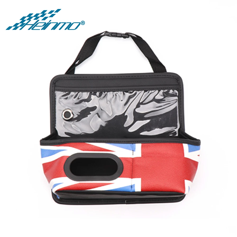 Red Union Jack Для MINI Cooper R60 R56 R55 R57 R58 R59 R61 ящик для хранения на заднем сидении Запчасти для сумки для MINI Cooper F60 F56 F54 F55 F57 - Название цвета: Red Union Jack