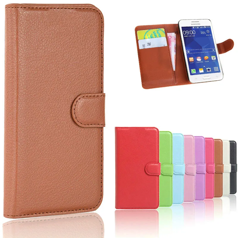 Чехол для samsung Galaxy core 2 core2 SM G355H чехол Кожаный чехол-книжка с отделениями карт G355HDS